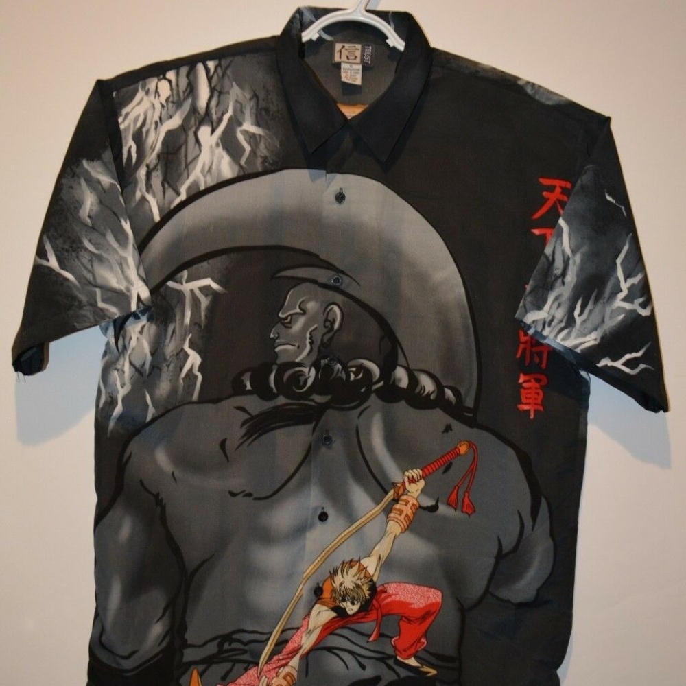 Oriental-STyle Korean Shirt Size XL  by TRUST